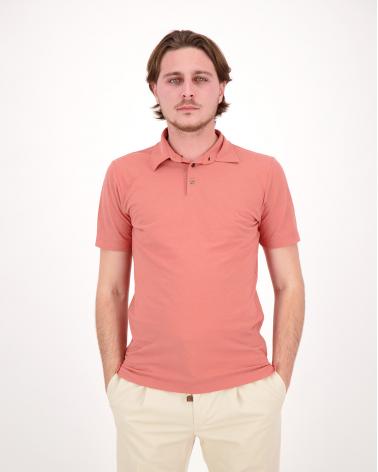 POLO ZANONE  ICE COTON BRIQUE