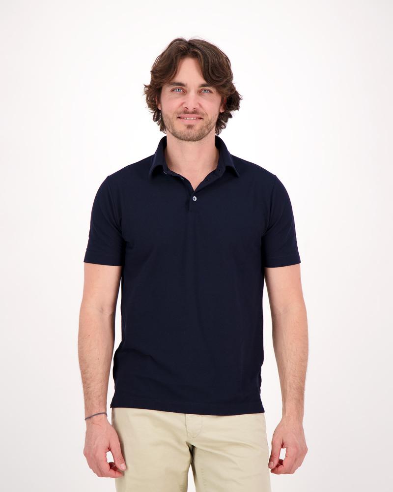 POLO ZANONE  ICE COTON MARINE