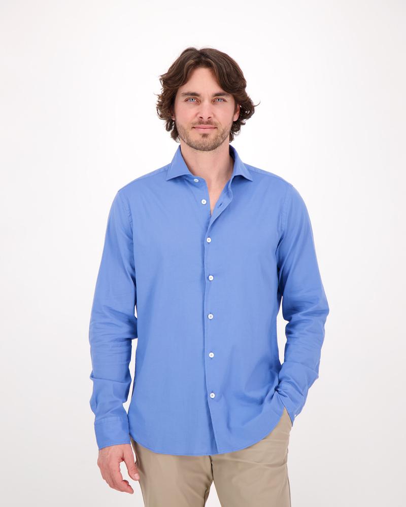 CHEMISE FEDELI JAMES PANAMINO BLEU