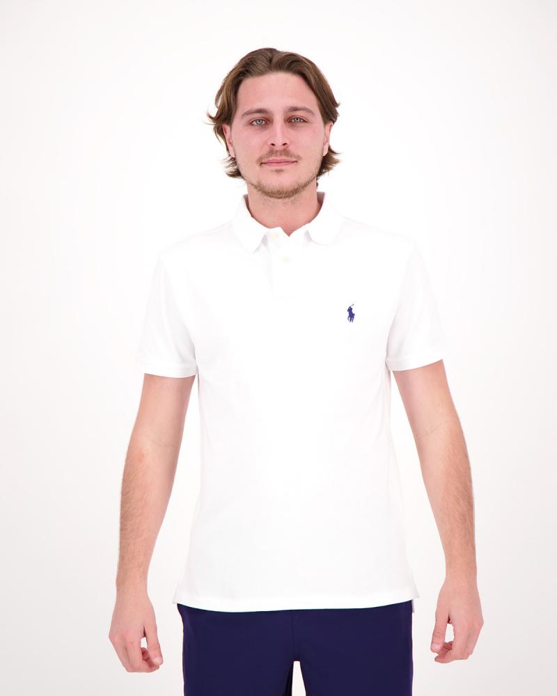 POLO RALPH LAUREN CUSTOM SLIM FIT BLANC