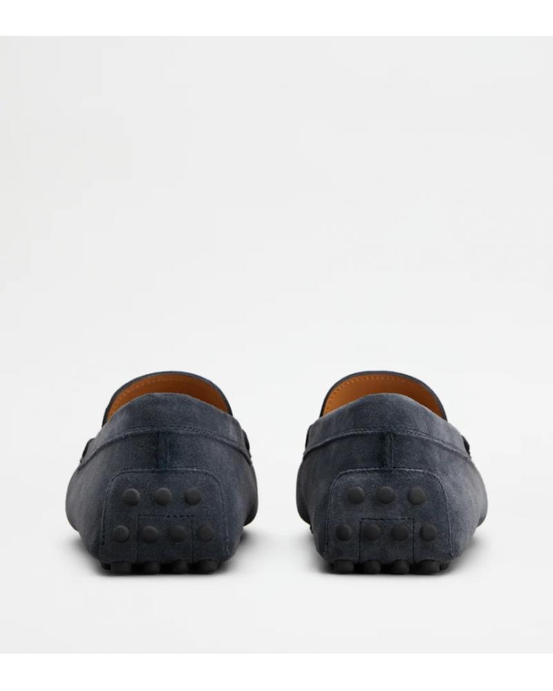 MOCASSIN TOD'S GOMMINO BLEU MOYEN