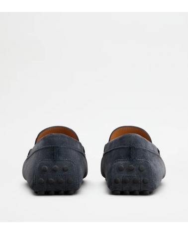 MOCASSIN TOD'S GOMMINO BLEU MOYEN