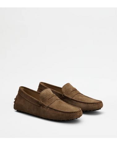 MOCASSIN TOD'S GOMMINO MARRON