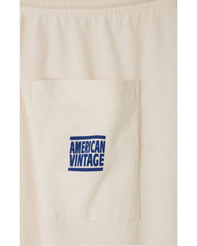 PANTALON JOGG AMERICAN VINTAGE ECRU