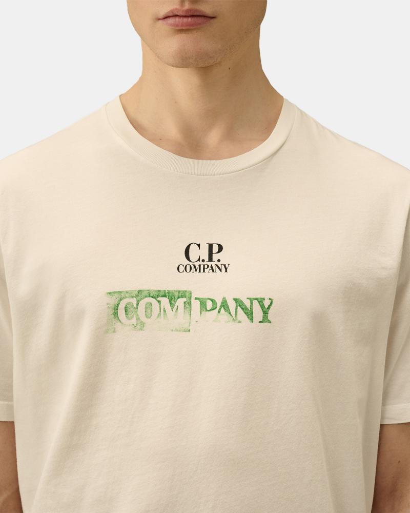 TEE SHIRT CP.COMPANY 307 103 BLANC