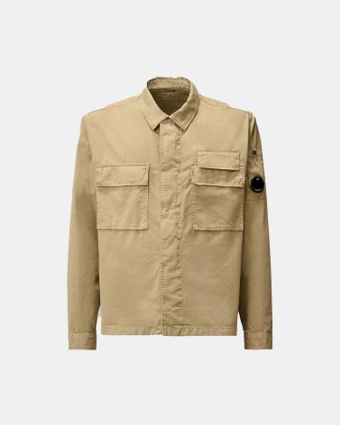 SURCHEMISE CP.COMPANY GABARDINE  SH128 327 BEIGE