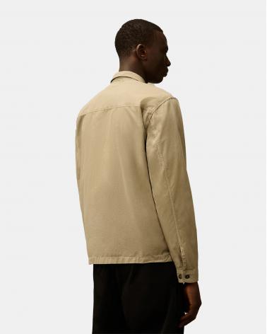 SURCHEMISE CP.COMPANY GABARDINE  SH128 327 BEIGE