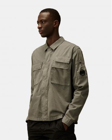 SURCHEMISE CP.COMPANY GABARDINE  SH128 935 GRIS