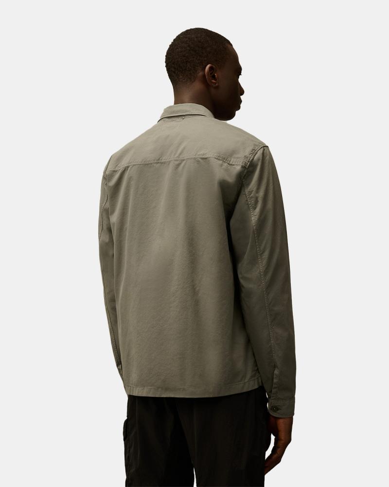 SURCHEMISE CP.COMPANY GABARDINE  SH128 935 GRIS