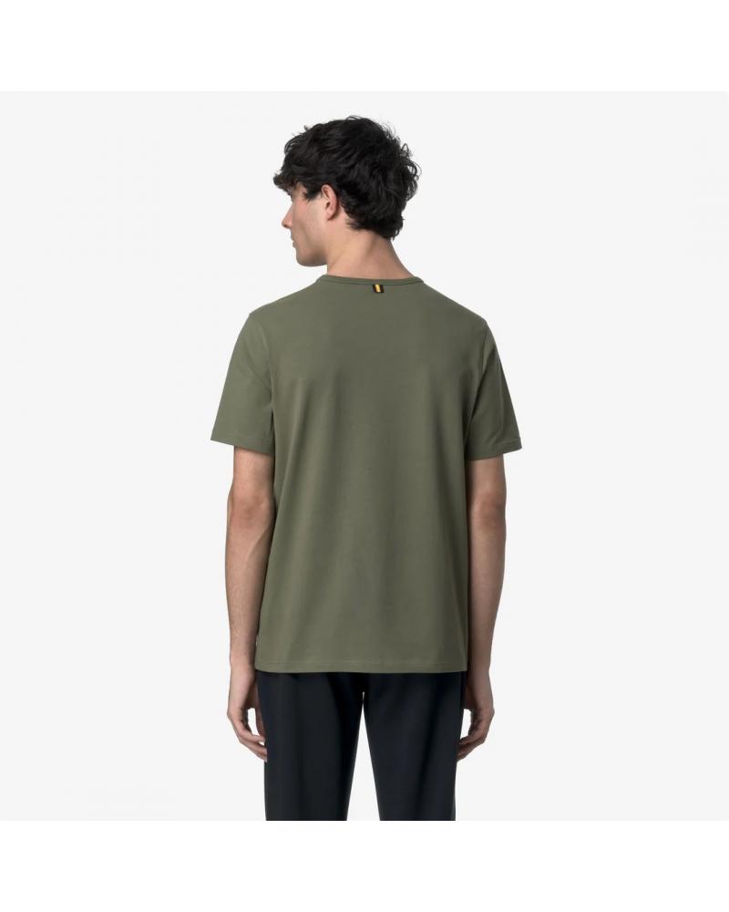 TEE SHIRT  K-WAY ADAME LIGHT STRETCH KAKI