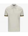          POLO PIQUÉ K-WAY VINCENT BEIGE