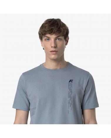 TEE SHIRT K-WAY ODOM DIGITAL GRIS