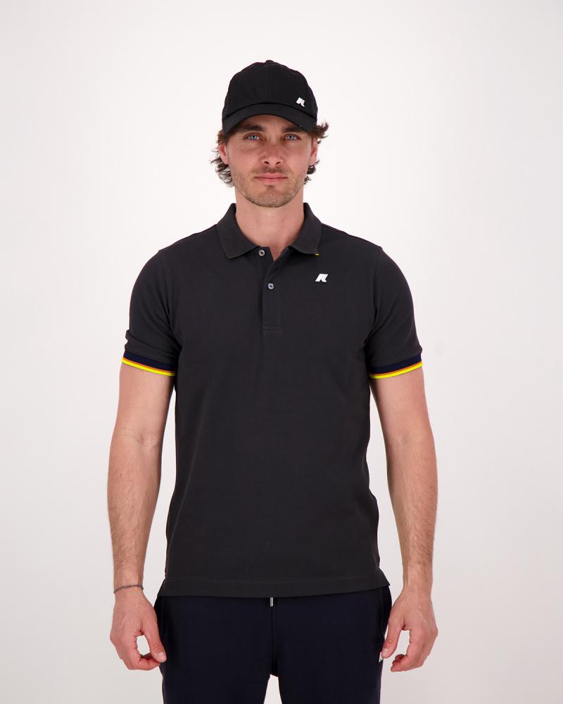          POLO PIQUÉ K-WAY VINCENT NOIR