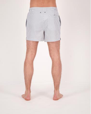 MAILLOT DE BAIN K-WAY HAZEL MID STRIPES GRIS