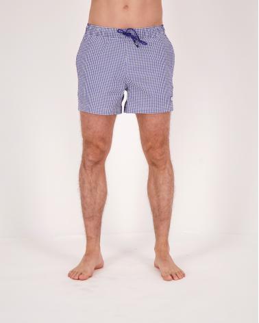 MAILLOT DE BAIN K-WAY HAZEL CHECK VICHY MARINE