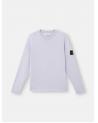 MAILLE COL ROND STONE ISLAND 5100062  B9 0020 0088 LILAS