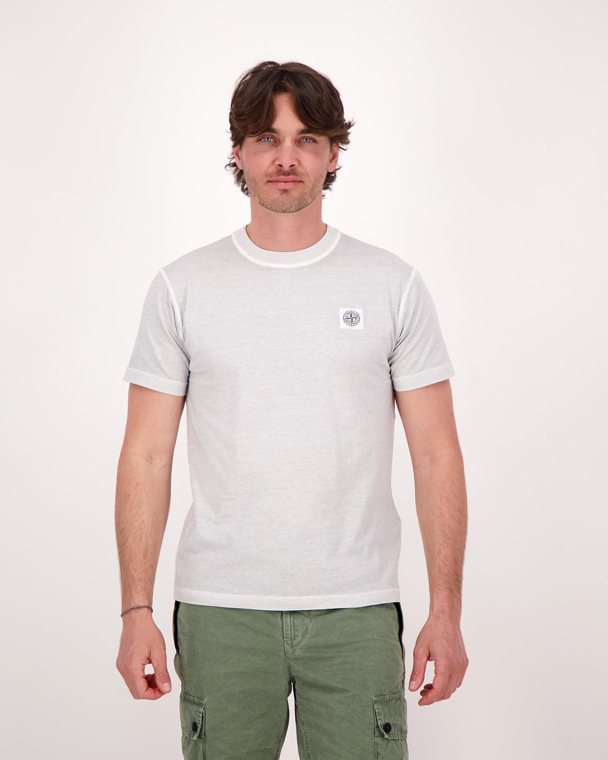 TEE SHIRT STONE ISLAND 2100237 -0057 0161  Gris clair