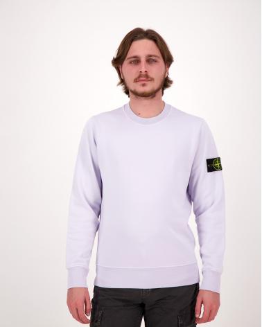 SWEAT STONE ISLAND COL ROND 56 44 51 0088 LILAS