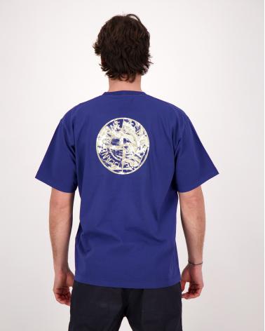 TEE SHIRT STONE ISLAND 2100RC 0028 BLEU