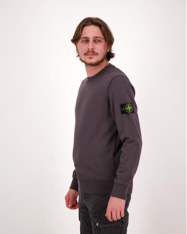 SWEAT STONE ISLAND COL ROND 56 44 51 0065 ANTRACITE