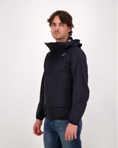 BLOUSON K-WAY ROCHE NOIR