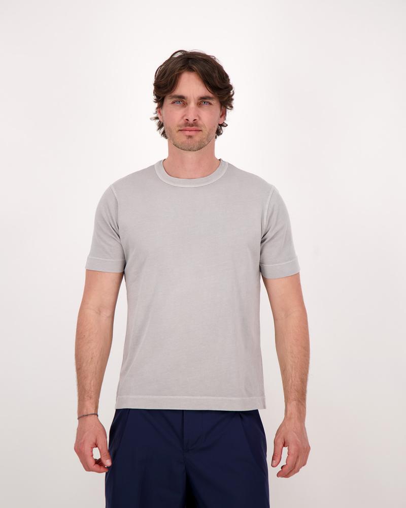 TEE SHIRT FIESOLI COTON ORGANIQUE GRIS