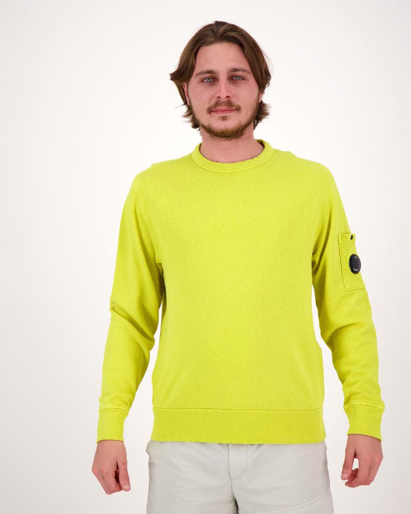 SWEAT  CP.COMPANY COL ROND SS266A  245 JAUNE