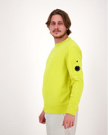 SWEAT  CP.COMPANY COL ROND SS266A  245 JAUNE