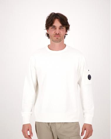 SWEAT CP.COMPANY COL ROND SS266A  103 BLANC