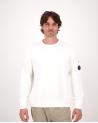 SWEAT CP.COMPANY COL ROND SS266A  103 BLANC