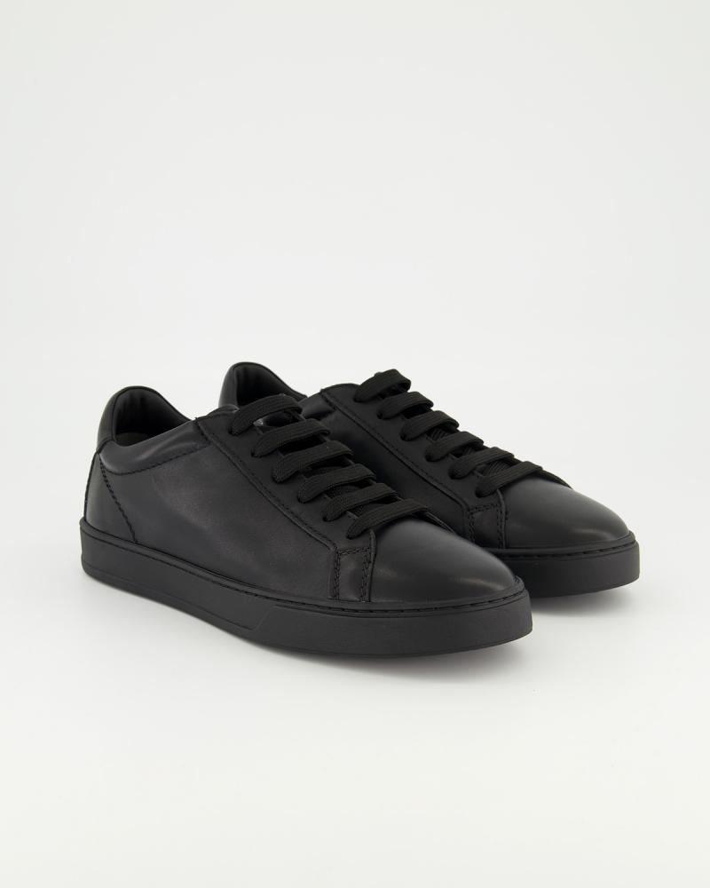 SNEAKERS TOD'S en CUIR NOIR CASSSETTA