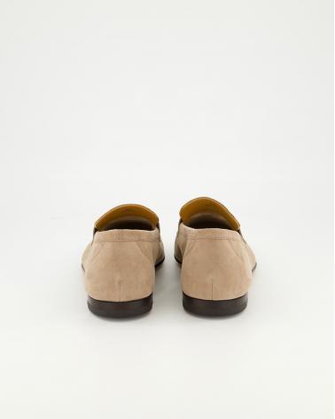 MOCASSIN TOD'S CUIR VELOURS BEIGE