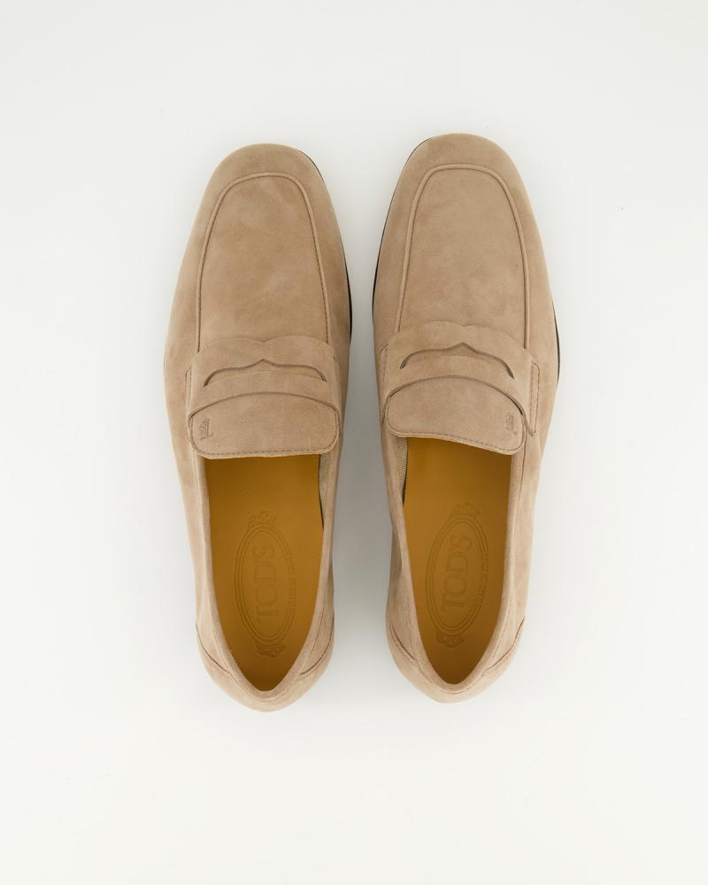 MOCASSIN TOD'S CUIR VELOURS BEIGE