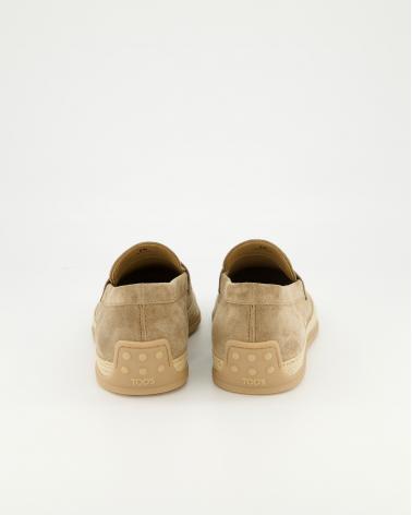 MOCASSIN TOD'S GOMMA RAFIA BEIGE