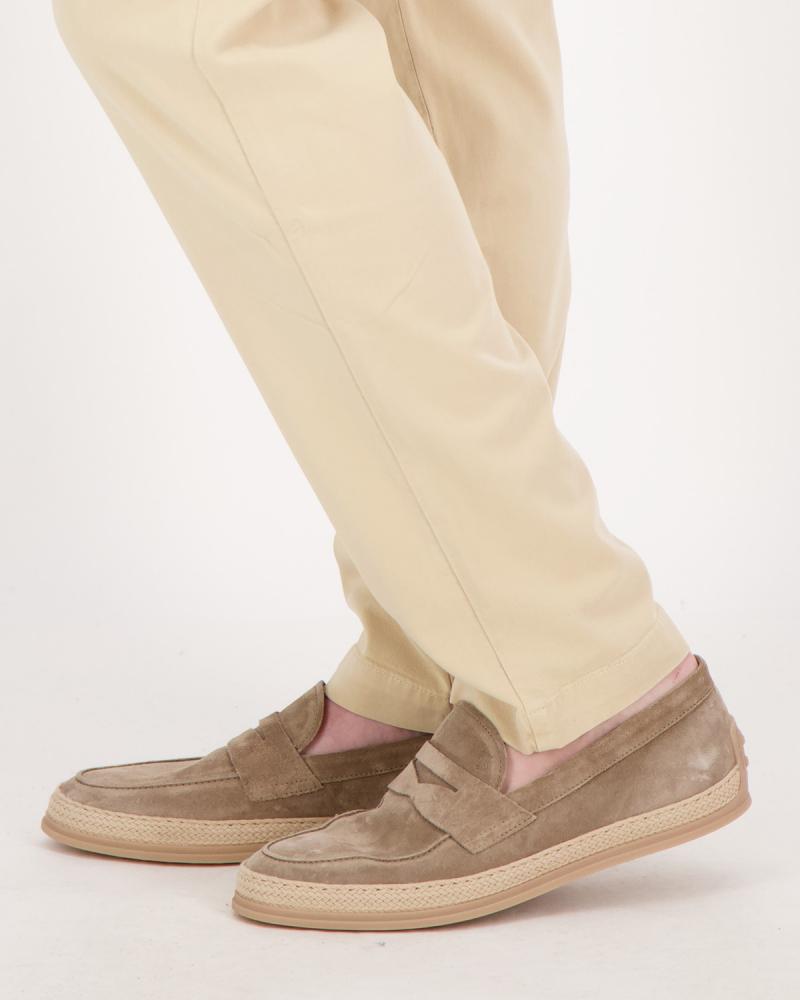 MOCASSIN TOD'S GOMMA RAFIA BEIGE