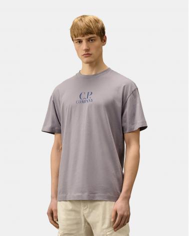 TEE SHIRT C.P COMPANY LOGO  S141 774