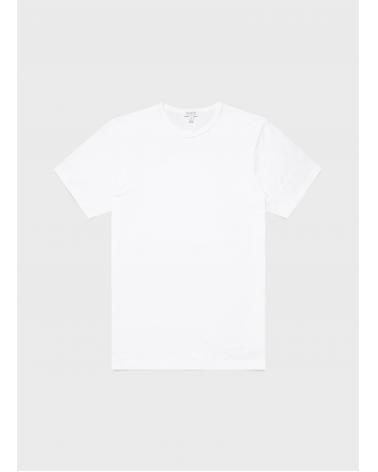 TEE SHIRT SUNSPEL SUPIMA COTON BLANC