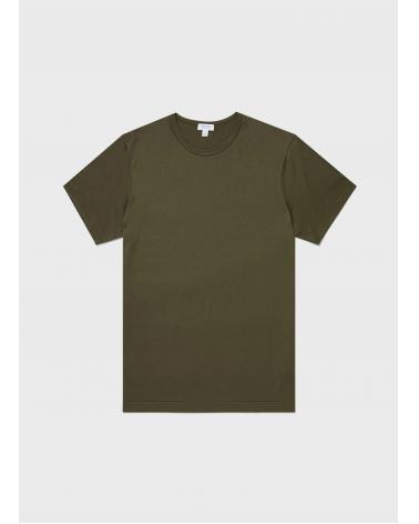 TEE SHIRT SUNSPEL SUPIMA COTON VERT