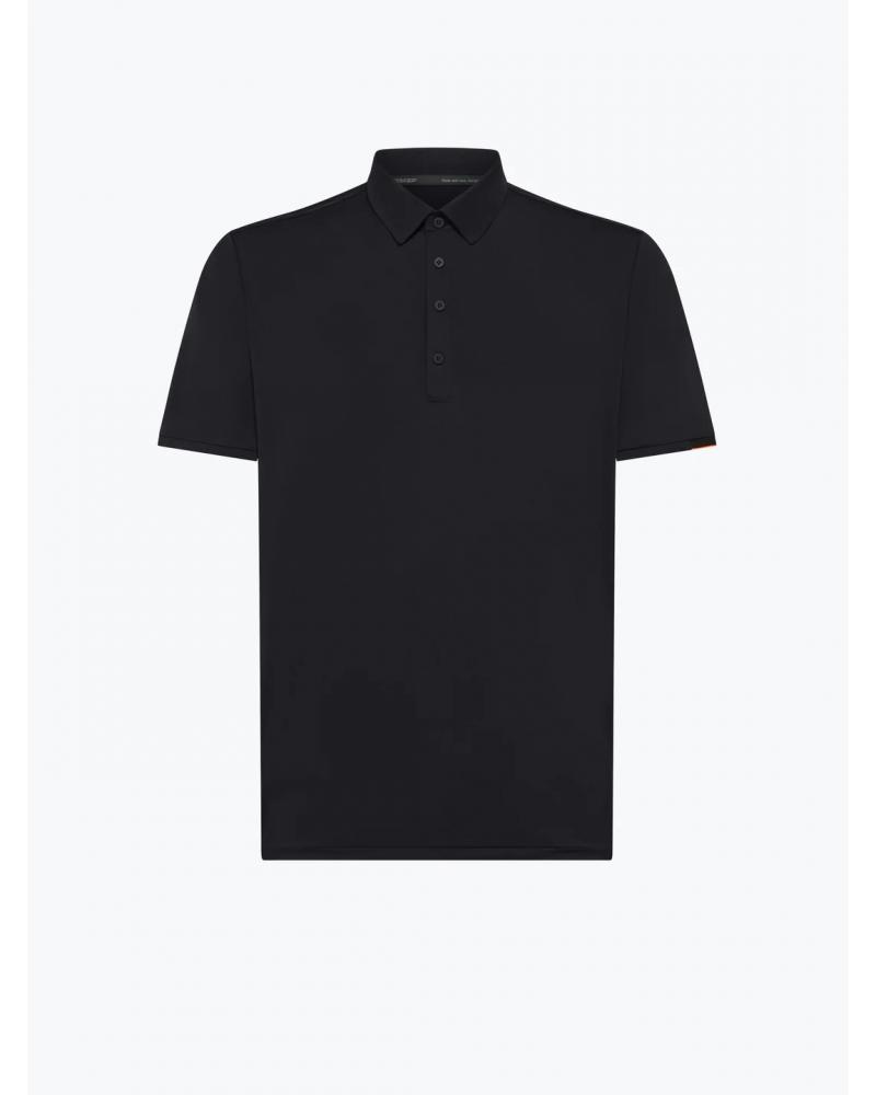 POLO RRD OXFORD LOGO  BLU BLACK