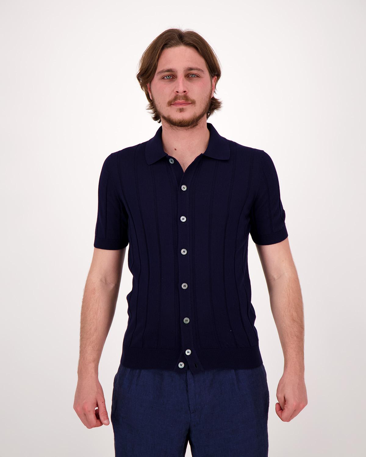 CHEMISE GRAN SASSO MARINE FRESH COTTON