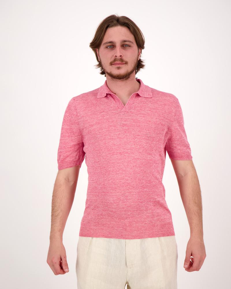 POLO GRAN SASSO  COL OUVERT ROSE