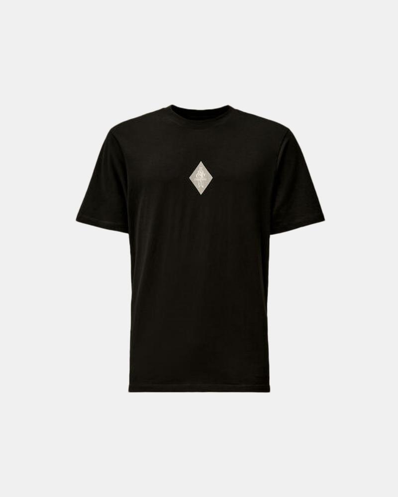 TEE SHIRT CP COMPANY  LOGO FRONTTS144A  999 NOIR