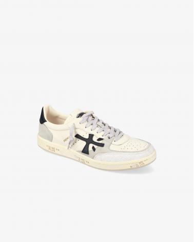 SNEAKERS PREMIATA CLAY 7262 BLANC/NOIR