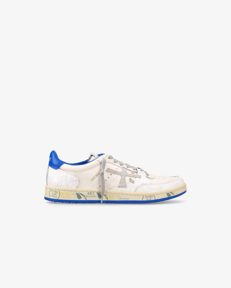 SNEAKERS PREMIATA CLAY 6779 BLANC/BLEU