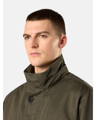 JACKET STONE ISLAND RASO GOMMATO 4100064 0054  VERT MILITAIRE