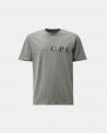TEE SHIRT CP COMPANY TS1039 872 FRONT -BACK LOGO  GRIS