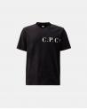 TEE SHIRT CP COMPANY TS1039 888  FRONT -BACK LOGO MARINE