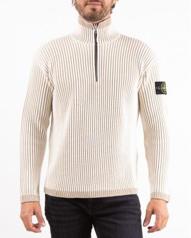 PULL ZIP VANISÉ 516C1 0099 NATUREL