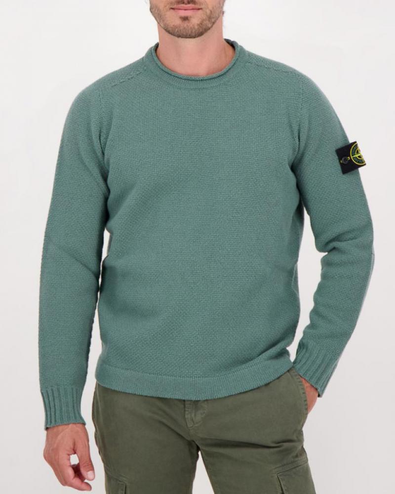 MAILLE STONE ISLAND COL ROND 568A3 0055 