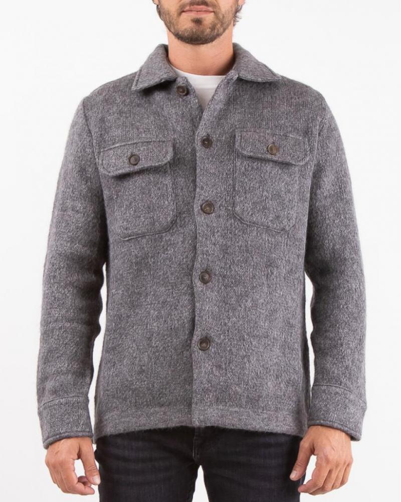 VESTE CHEMISE SUNHOUSE EN MOHAIR